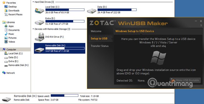 ZOTAC WinUSB Maker