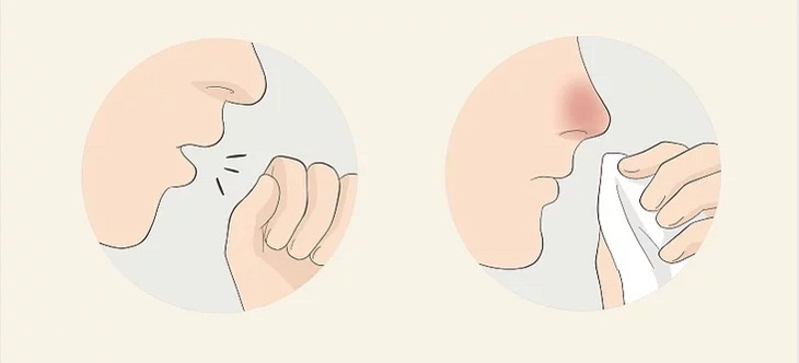 Kiểm tra các triệu chứng hô hấp (như ho, sổ mũi,...)