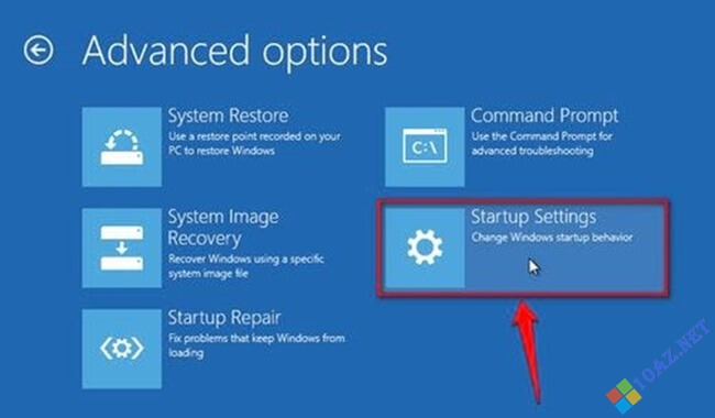 Startup Settings
