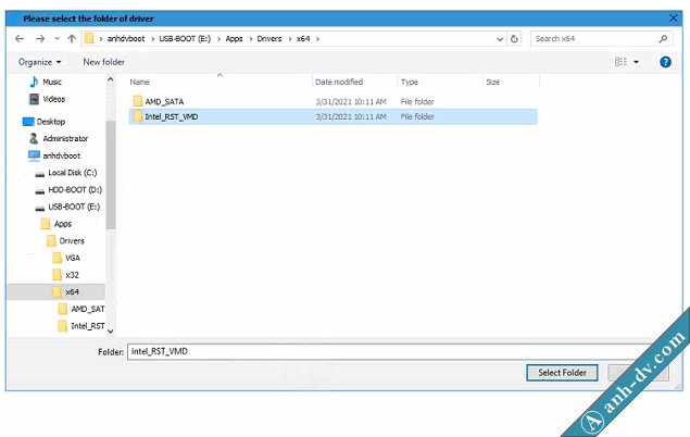 Thêm driver ổ cứng sau khi cài Windows với Dism ++ 5