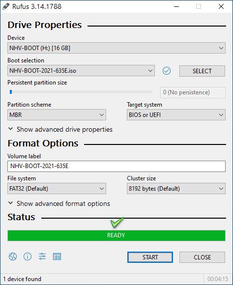 Hướng Dẫn Dùng NHV BOOT 2021 Tạo USB BOOT Cứu Hộ Máy Tính
