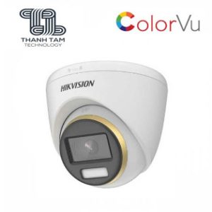 Camera HDTVI Dome 2.0 Megapixel HIKVISION DS-2CE72DF3T-F Có màu ban đêm.